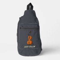 Just Cellin Cellist Musician Gag Novelty