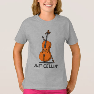 Just Cellin Cellist Performance Music Cello T-Shirt