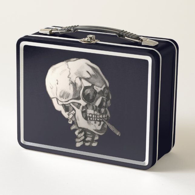 Just Chill Skull  Metall Brotdose (Vorderseite)