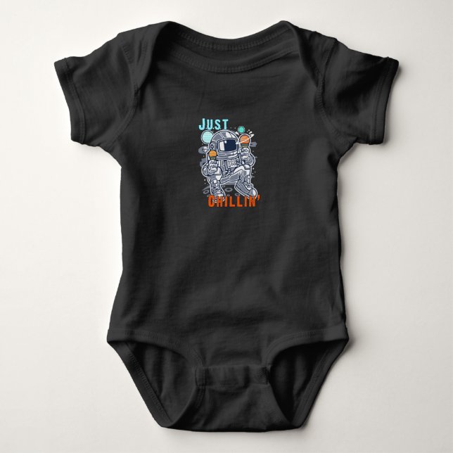 Just Chillin' Baby Strampler (Vorderseite)