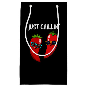 Just Chillin Funny Chili Paprikaschoten Puck Dark Kleine Geschenktüte