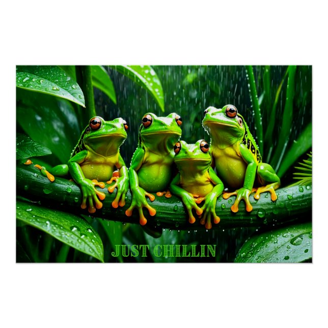 Just Chillin Poster (Vorderseite)