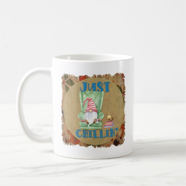 Just Chillin's Gnome Kaffeetasse (Links)