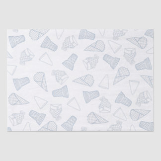 Just Cones Blue Tissue Seidenpapier