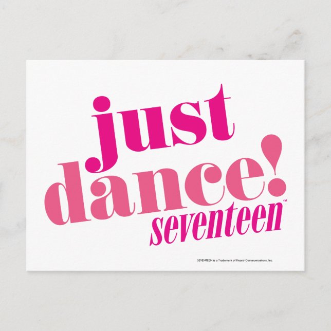 Just Dance - Pink Postkarte (Vorderseite)