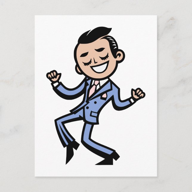 Just Dance Postkarte (Vorderseite)