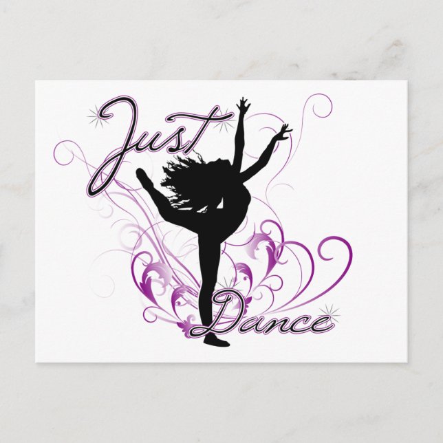 Just Dance Postkarte (Vorderseite)
