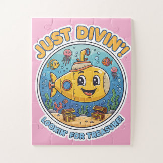 Just Divin'! Lookin' For Treasure! - Cheerful