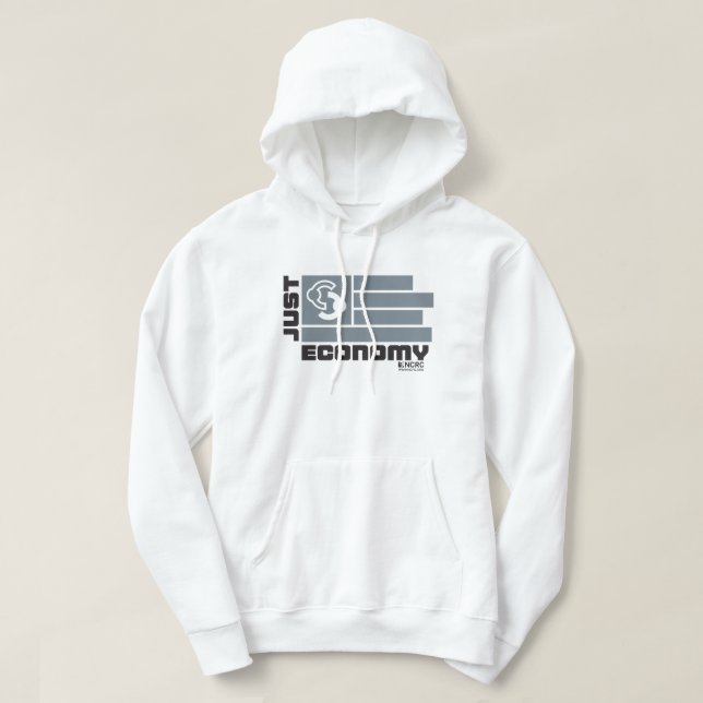 Just Economy Hoodie Gray (Design vorne)