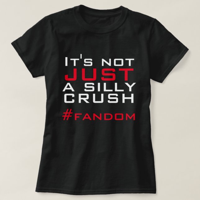 Just Fandom T-Shirt (Design vorne)