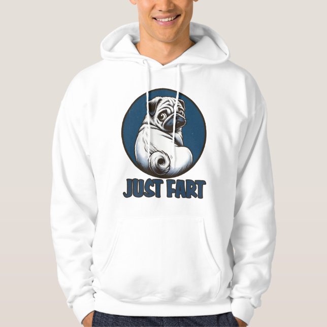 Just Furz Doggie Hoodie (Vorderseite)