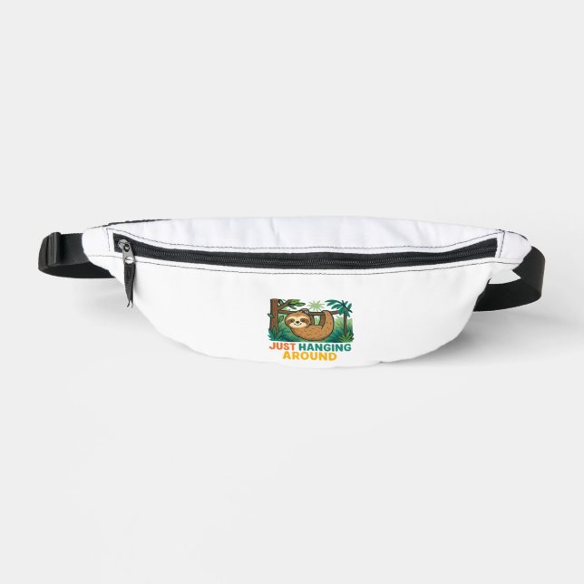 Just Hanging Around (Sleepy Sloth) Essential T-Shi Bauchtasche (Vorderseite)