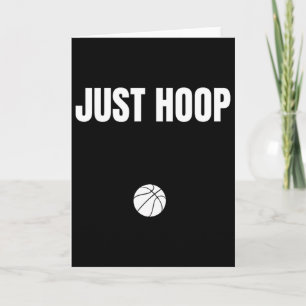 Just Hoop T-Shirt Karte