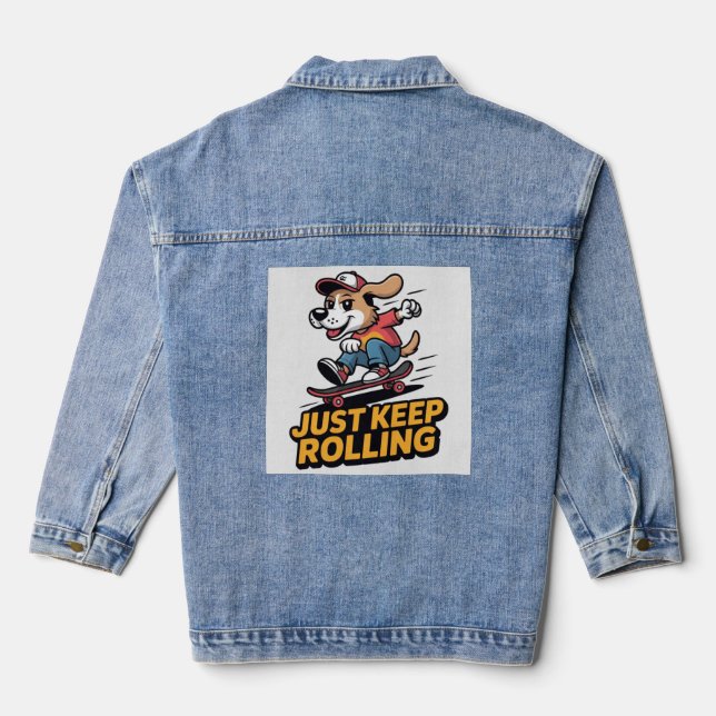 Just Keep Rolling – Édition Funky Skate Dog (Verso)