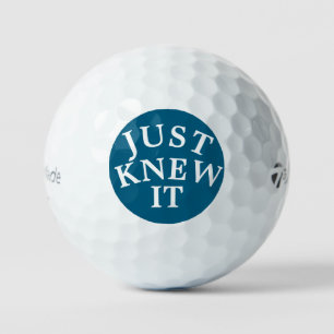 JUST KNEW IT taylormade multiplikator Golfball