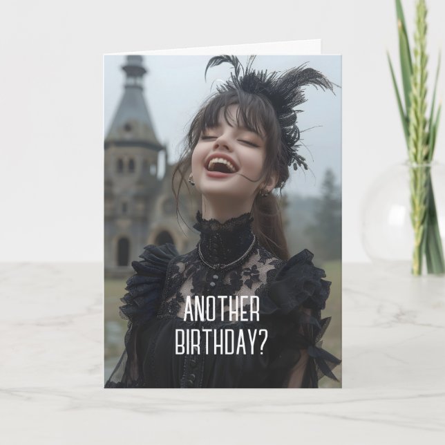 JUST LAUGH BIRTHDAY CARD DANKESKARTE (Vorderseite)