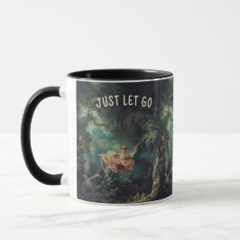 Just Let Go! Fragonard Mug - Custom Name Tasse