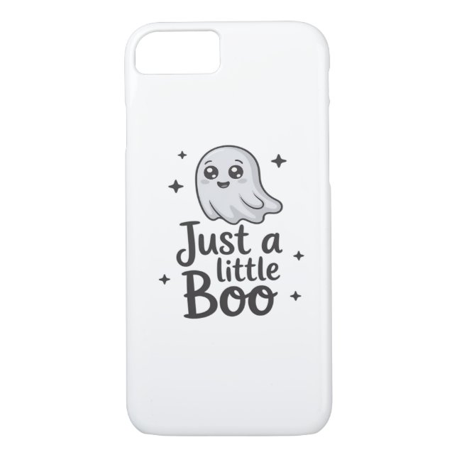 Just Little Boo Funny Design Case-Mate iPhone Hülle (Rückseite)