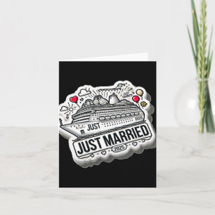 Just Married 2025 Wedding Rings Matching Couple Ne Karte