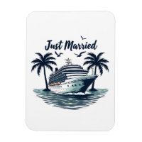 Just Married Cruising Summer Wedding Husband Ehefr