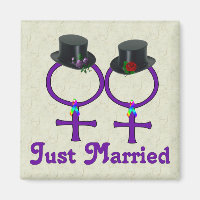 Just Married Formal Lesbian