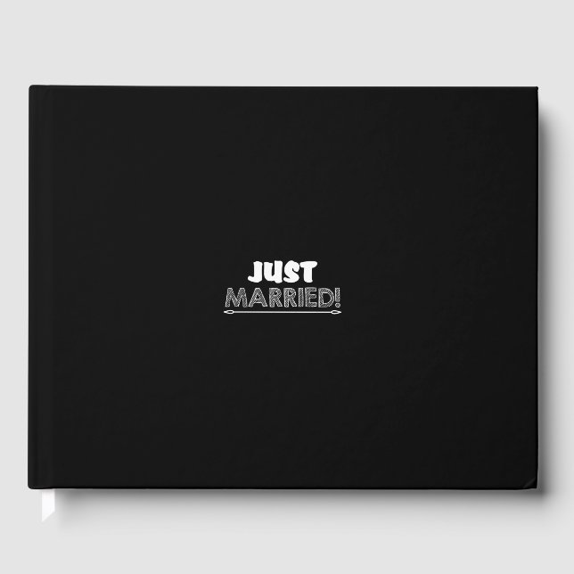 just married gästebuch (Vorderseite)