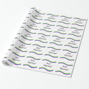 Just Married Geschenkpapier