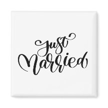 Just Married Magnet