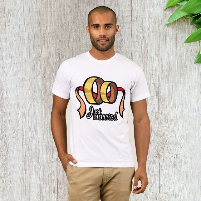 Just Married Mens T - Shirt (Von Creator hochgeladen)