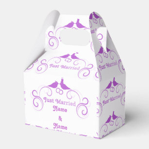 Just Married Newlyweds Thunder_Cove Geschenkschachtel
