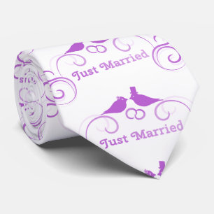 Just Married Newlyweds Thunder_Cove Krawatte