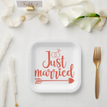 Just Married Orange