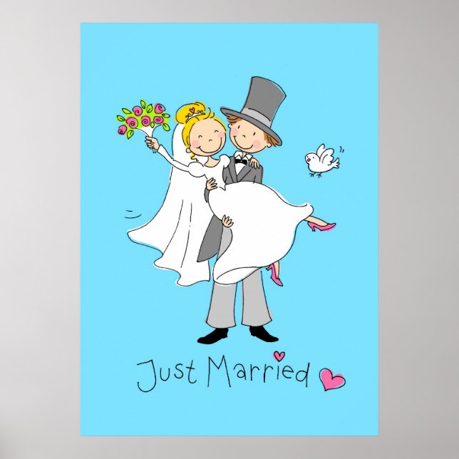Just Married Poster (Vorne)