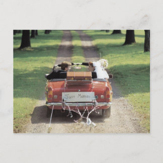 Just Married Postkarte