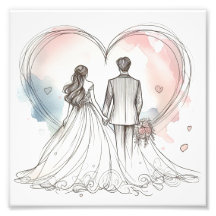 Just Married Premium Poster