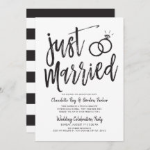 Just Married Script | Post Wedding Party