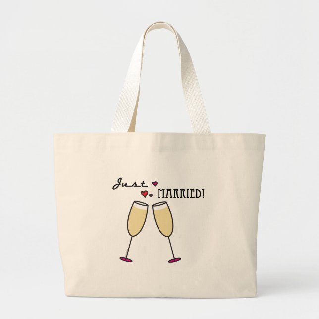 Just Married Tote Tasche (Vorne)