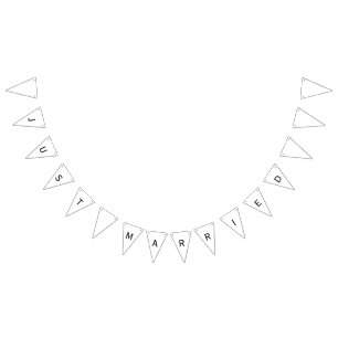 Just Married Wedding Banner