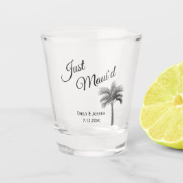 Just Maui'd | Maui Beach Palm Tree Gastgeschenk Ho Schnapsglas