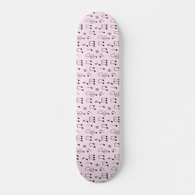 Just Noted Pink Skateboard (Vorne)