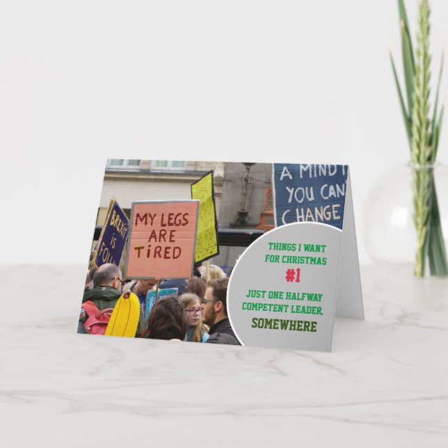 Just one halfway ist Anführer Karte (Vorderseite)