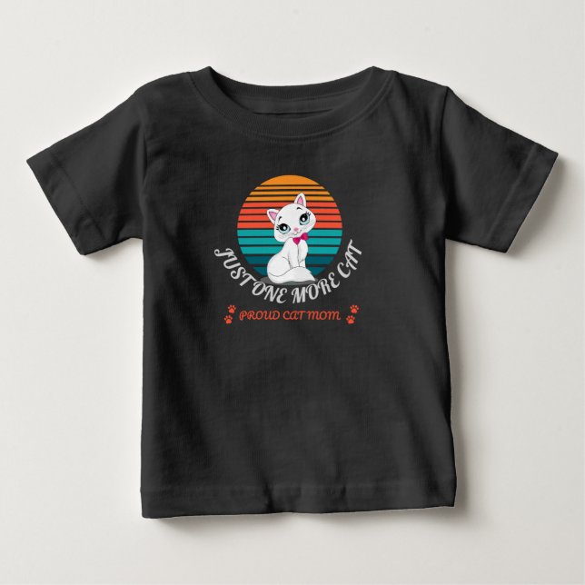 Just One More Cat  Baby T-shirt (Vorderseite)