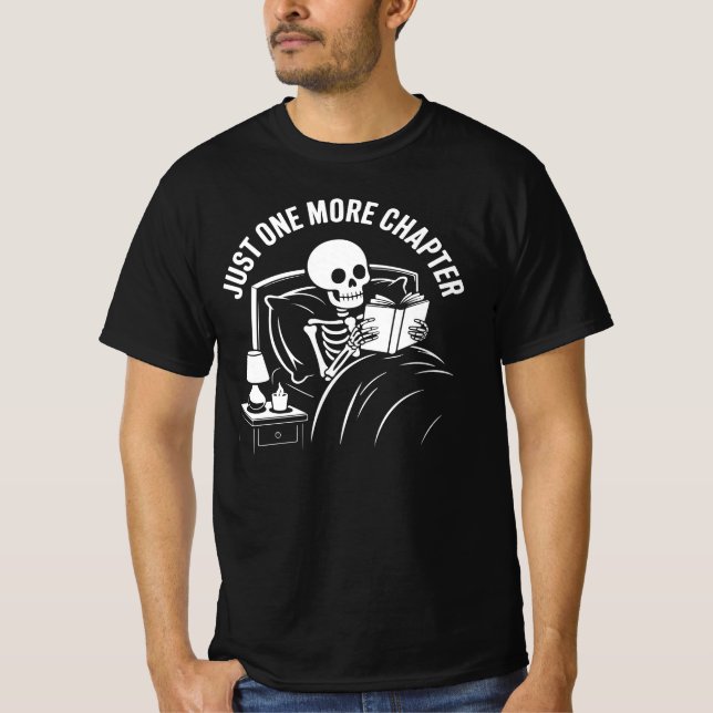 Just One More Chapter Book Lover T-Shirt (Vorderseite)