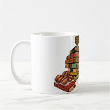 Just One More Chapter Coffee Bücher Florales Desig