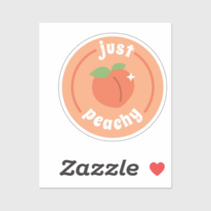Just Peachy Aufkleber