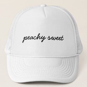 Just Peachy Cute Minimalistische Zitate Design Truckerkappe