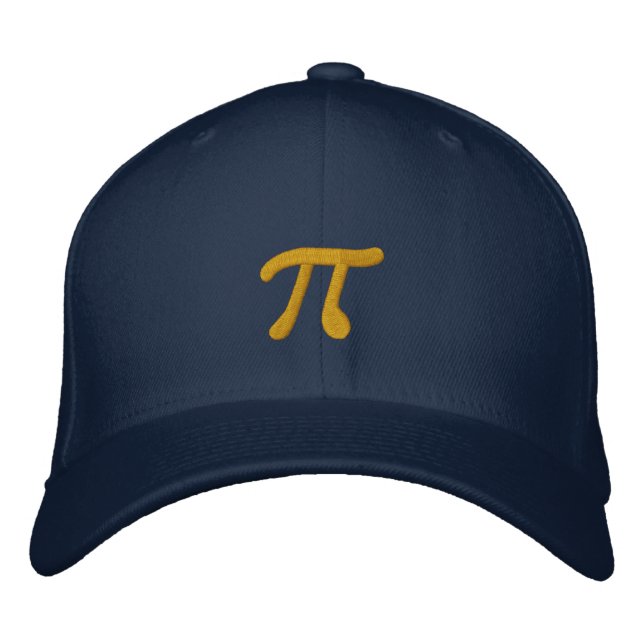 Just Pi Bestickte Kappe (Vorderseite)