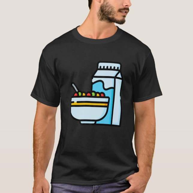 Just Really Like Breakfast Cereal OK Cereal   1 T-Shirt (Vorderseite)