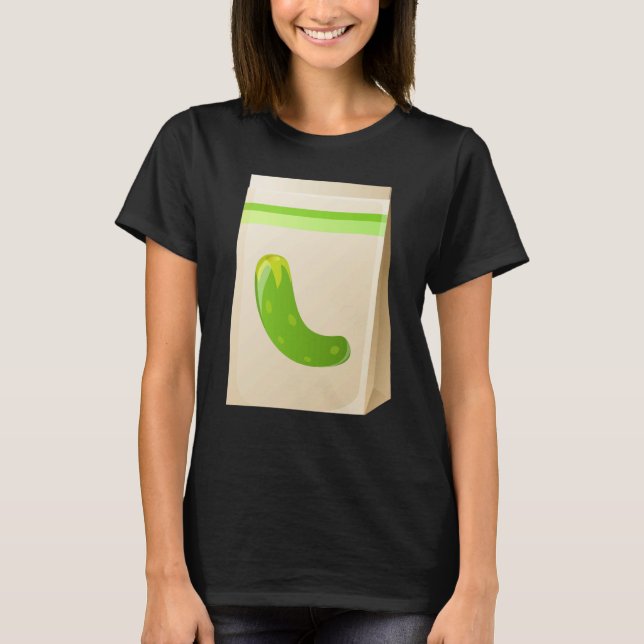 Just Really Like Cucumbers Cucumber Pickle Vegetab T-Shirt (Vorderseite)