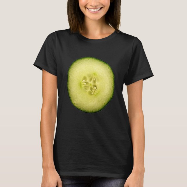 Just Really Like Cucumbers Cucumber Pickle Vegetab T-Shirt (Vorderseite)